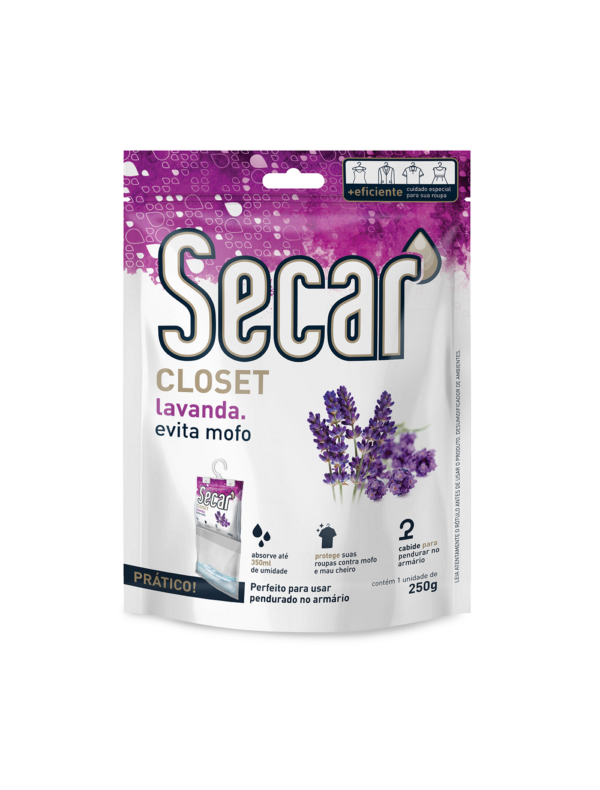 Evita Mofo Secar Closet - Lavanda 250g