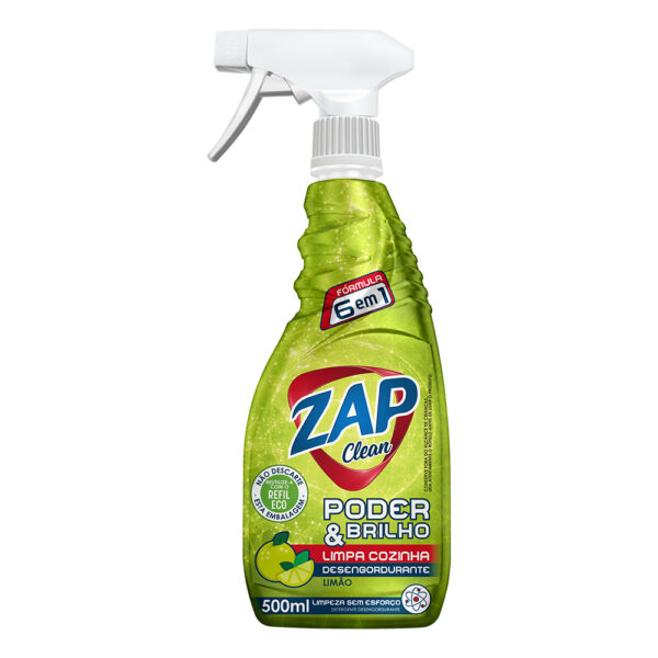 Desengordurante Zap Clean - Gatilho - Limão - 500ml