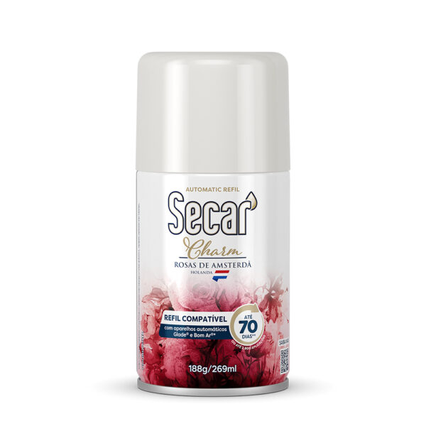 Refil Automático Secar Charm – Rosas de Amsterdã – 269ml