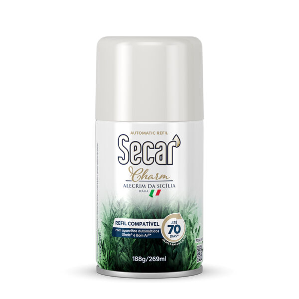 Refil Automático Secar Charm – Alecrim da Sicília – 269ml